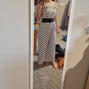 Chic Polka Dot Jumpsuit